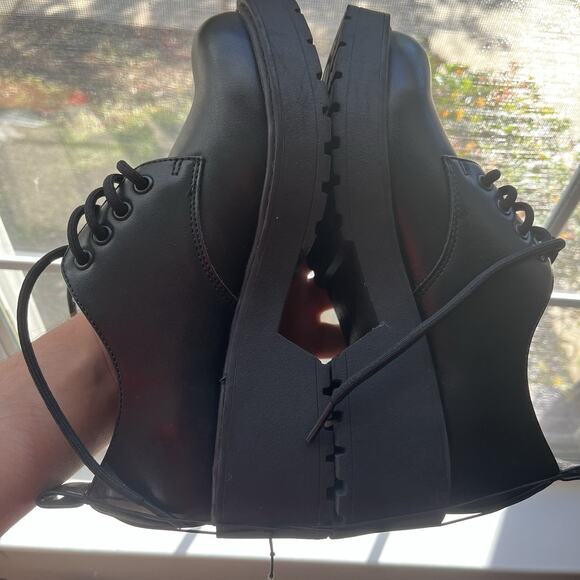 Madden Girl Y2K Grunge, Black Academia, Platform Chunky Goth Lug Sole Shoes 6 - Picture 15 of 16